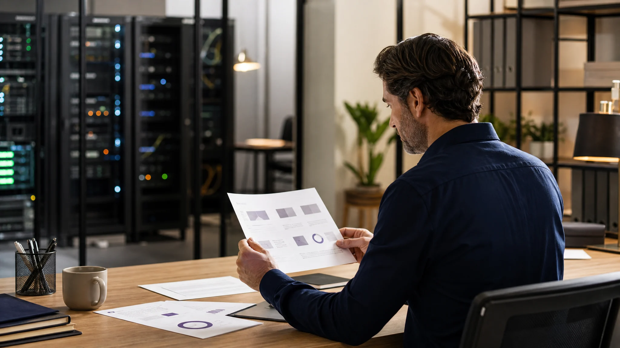 Founder reviewing business sale readiness improvements before going to market